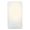 Access Lighting Brick, 1 Light Outdoor Wall Mount, Opal Glass 20450-OPL - alternate 1